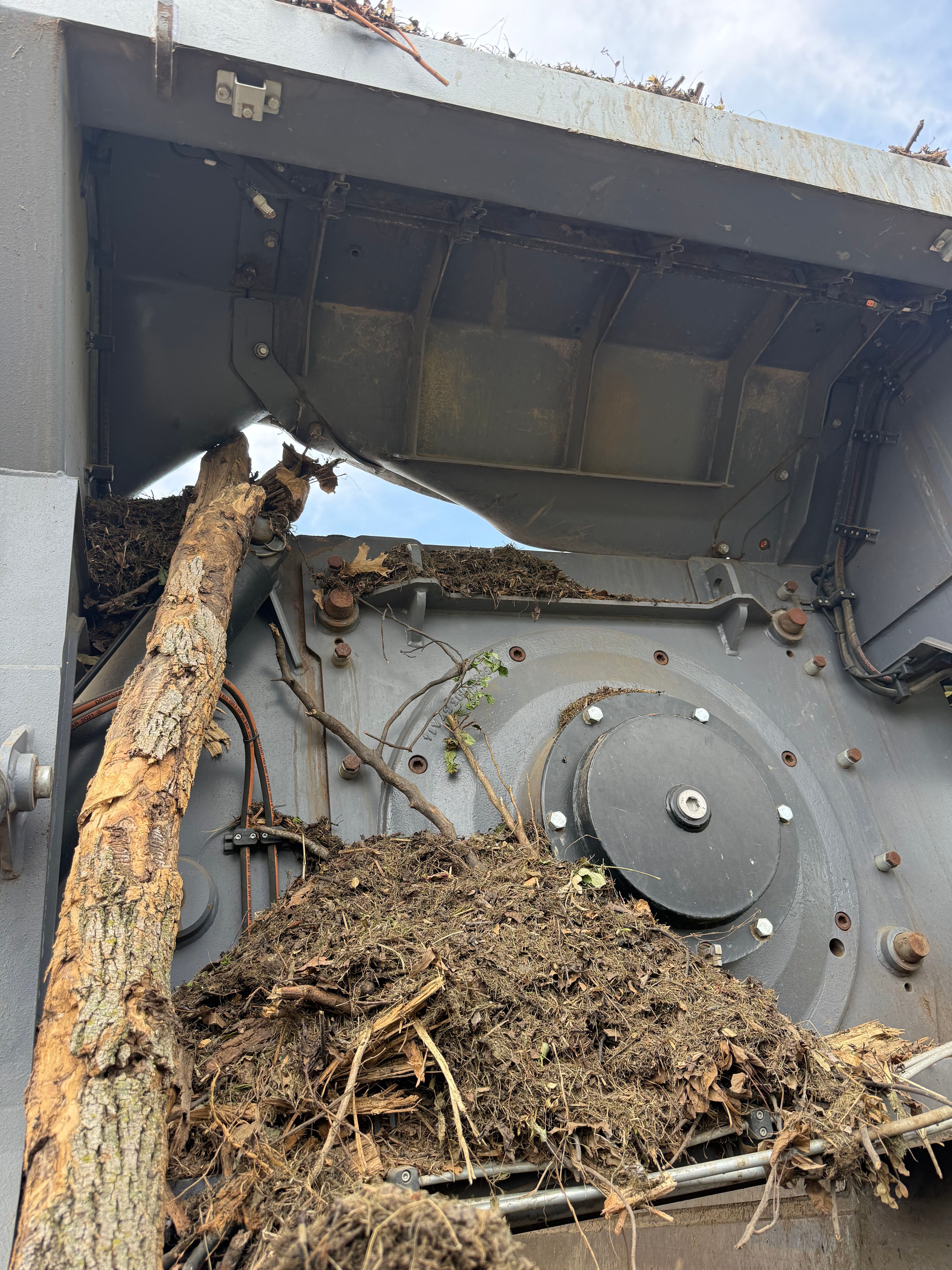 Project Doppstadt Grinder Door Fabricated From Scratch After Catastrophic Damage image