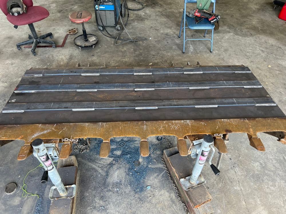 Gallery photos for Excavator Bucket Floor Rebuild with Wear Bar Protection in Troy MO: Image #4
