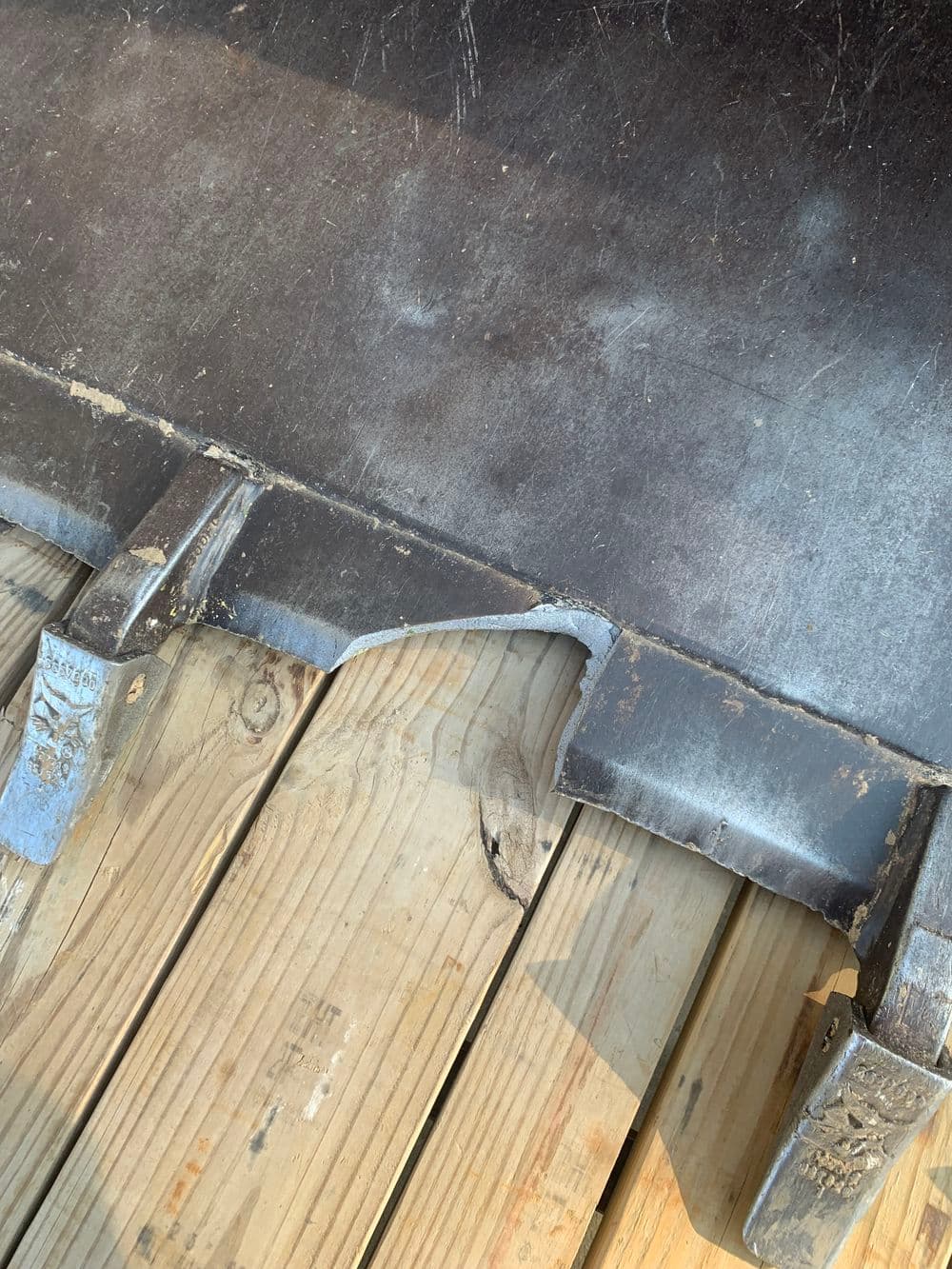 Project Skid Loader Bucket Tooth Shank Repair in O'Fallon image