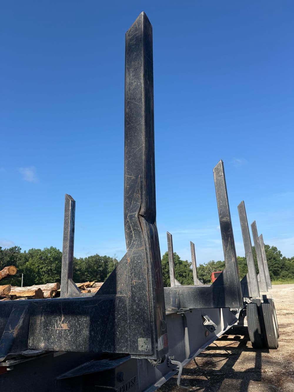 Log Trailer Bunk Upright Repair in Innsbrook Missouri