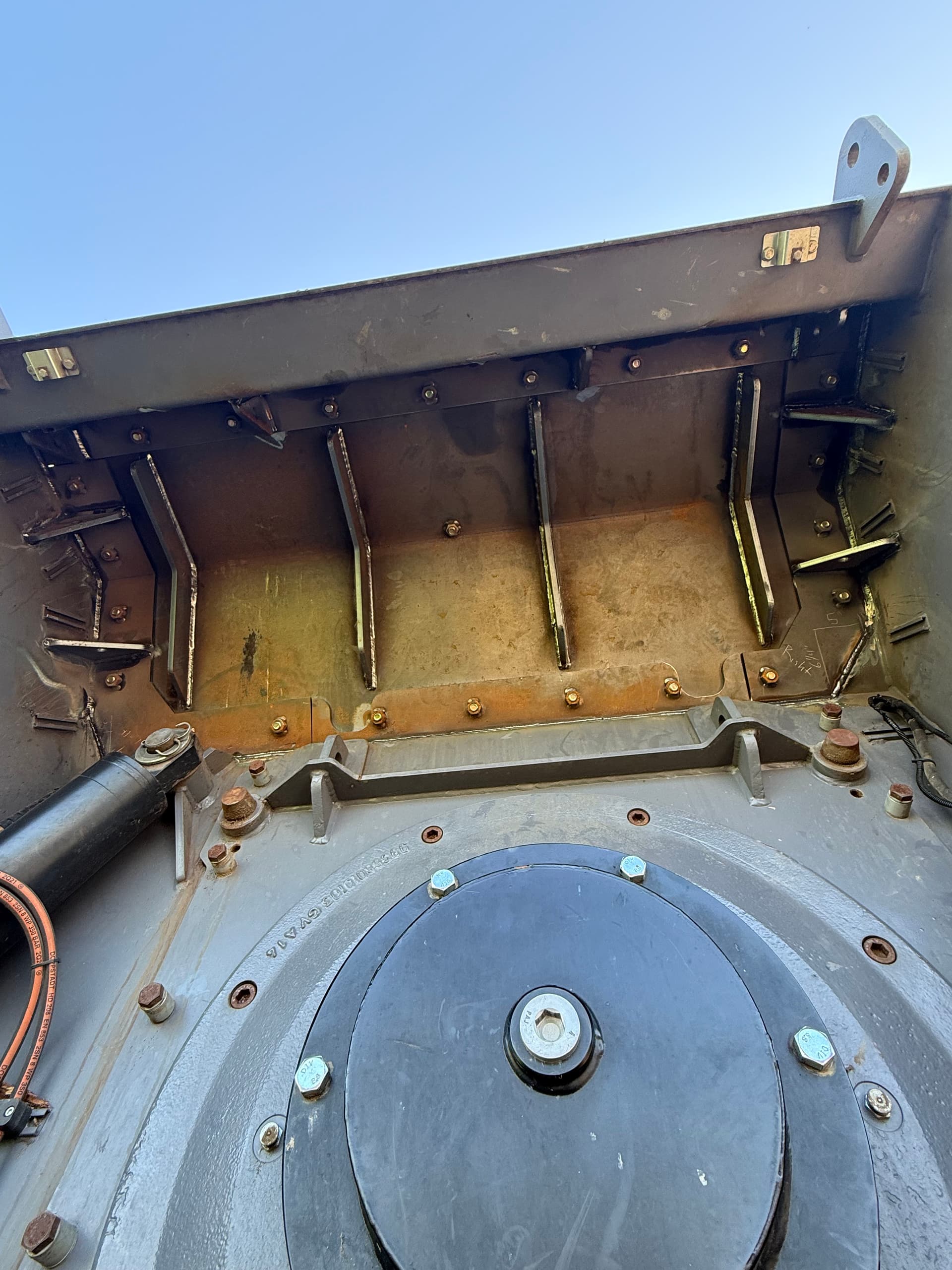 Gallery photos for Doppstadt Grinder Door Fabricated From Scratch After Catastrophic Damage: Image #4