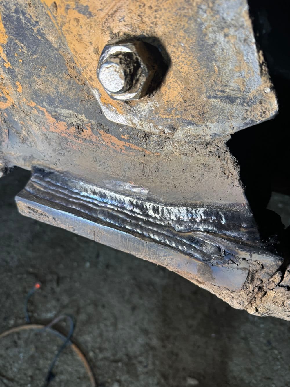 Gallery photos for CAT Excavator Bucket Field Repair and Welding in Wright City: Image #4