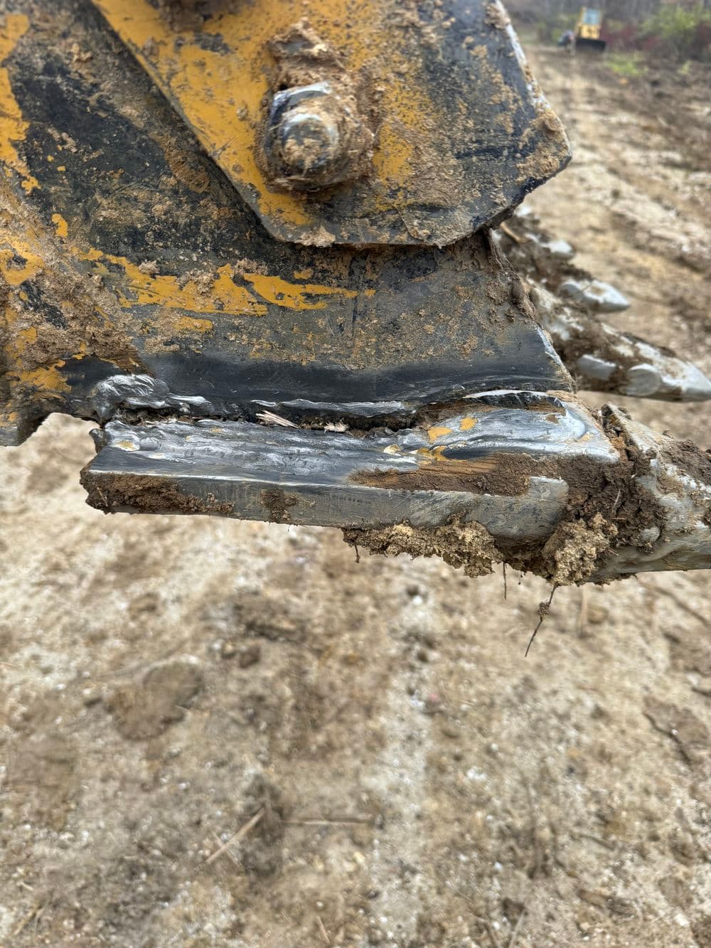 Gallery photos for CAT Excavator Bucket Field Repair and Welding in Wright City: Image #2