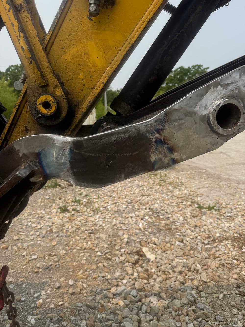 Gallery photos for Excavator Boom Link Repair and Rebuild in Foristell: Image #2
