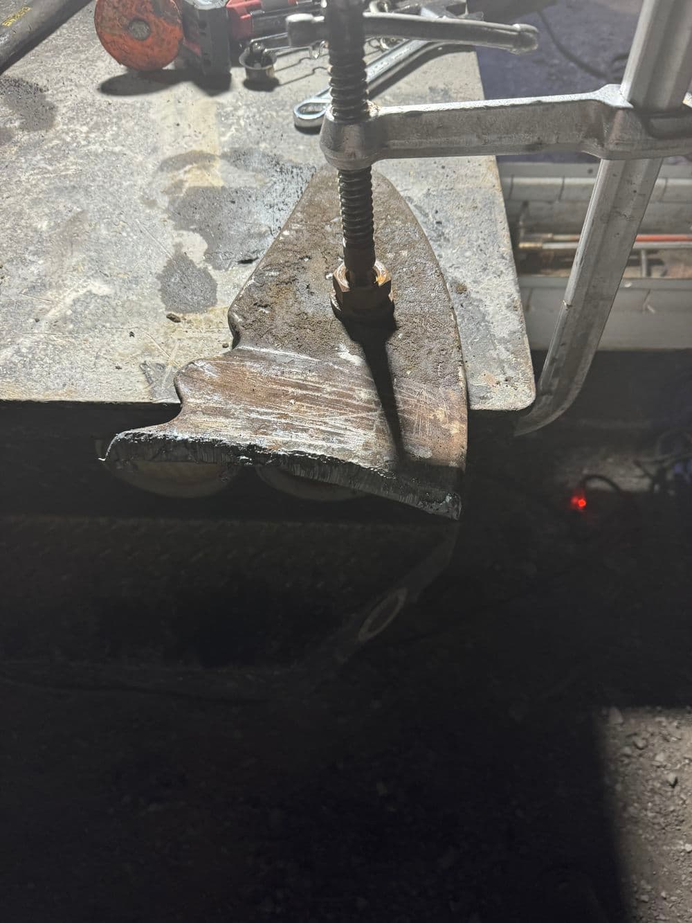 Gallery photos for Excavator Thumb Finger Repair: Image #1