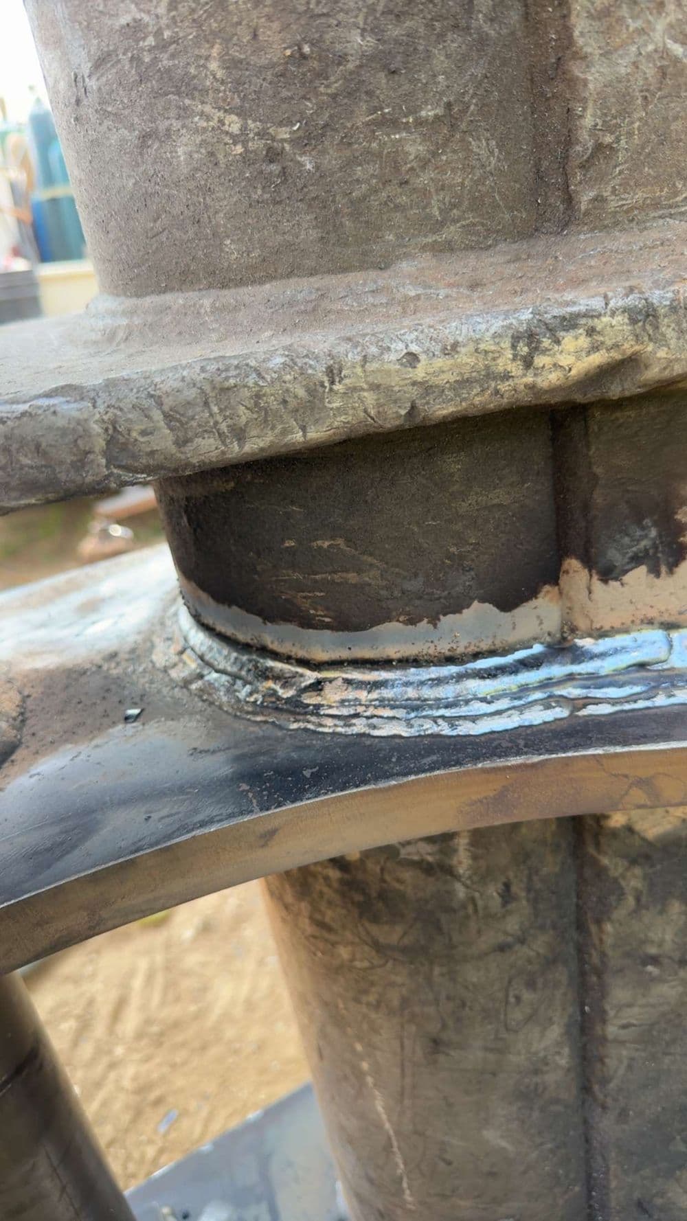 Gallery photos for Excavator Grapple Pin Mount Repair Done Right On-Site: Image #5