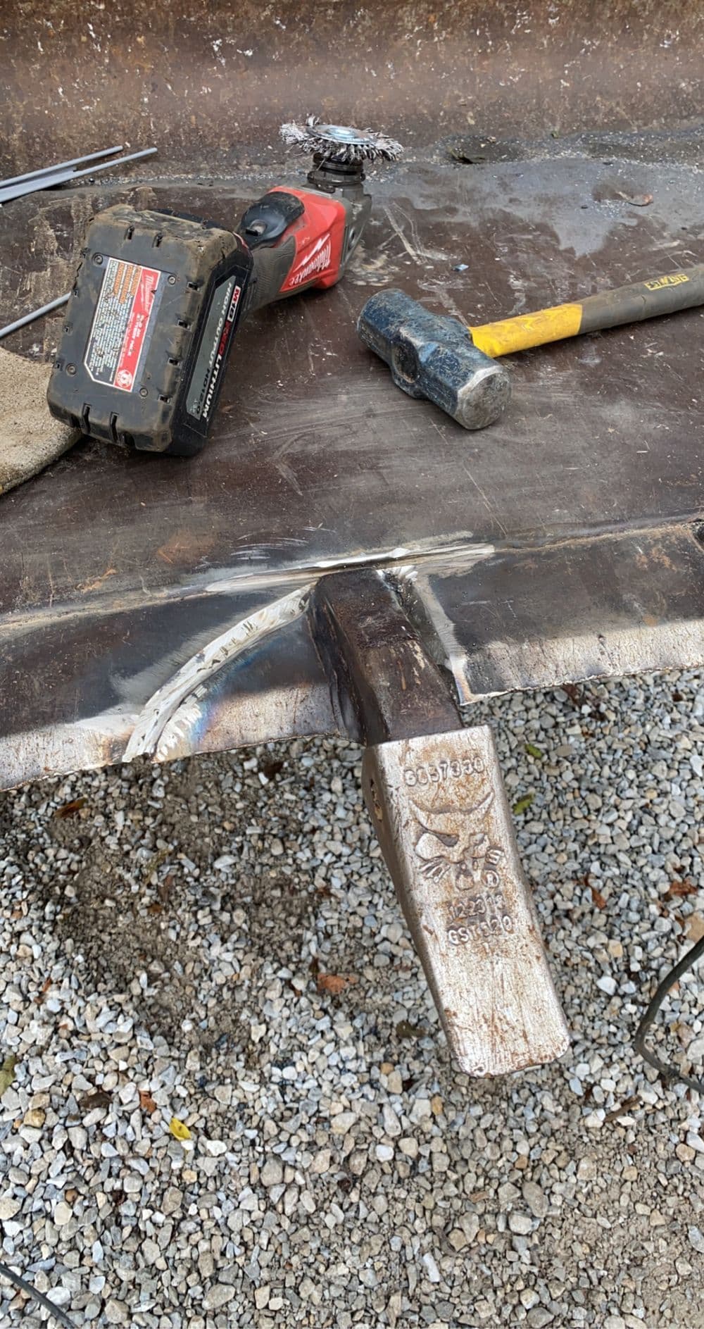 Gallery photos for Skid Loader Bucket Tooth Shank Repair in O'Fallon: Image #1