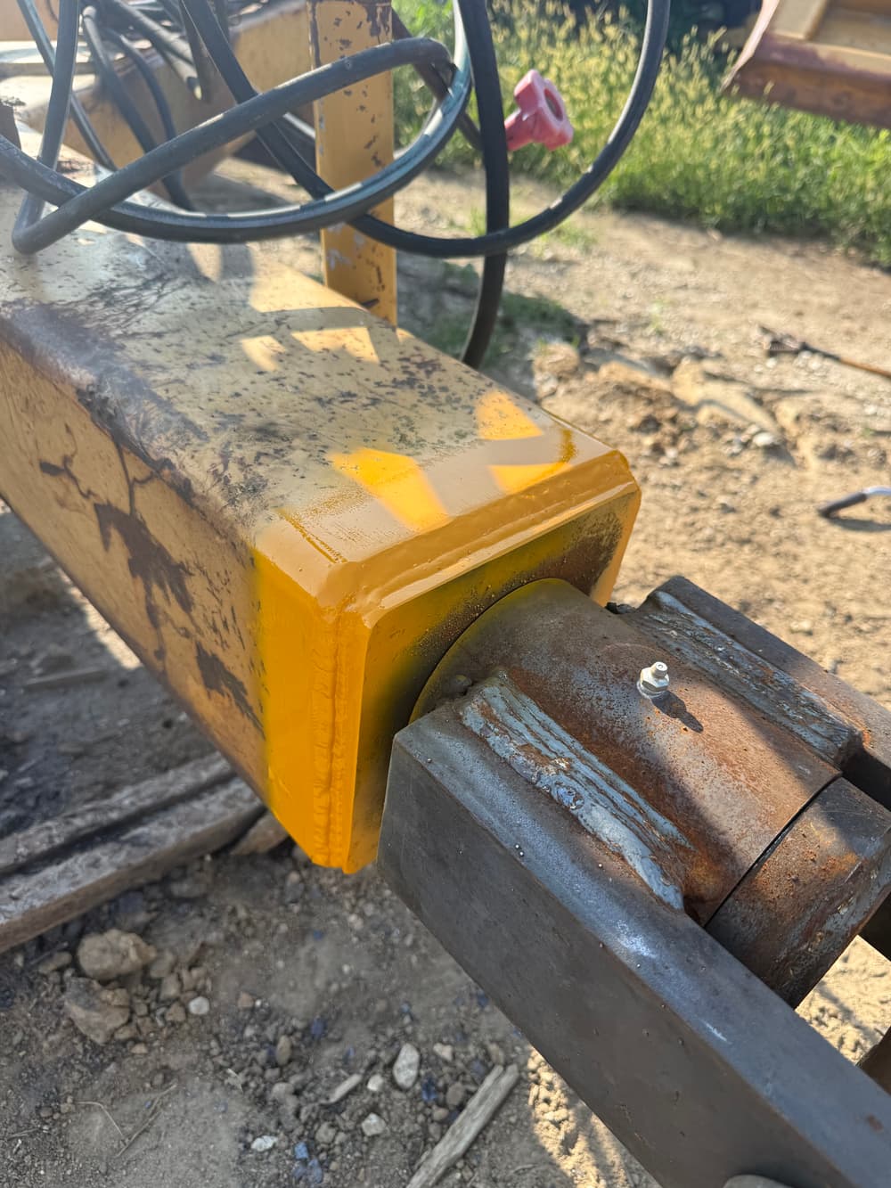 Gallery photos for Worn Out Equipment Hitch Gouged Off and Rewelded in O'Fallon: Image #5