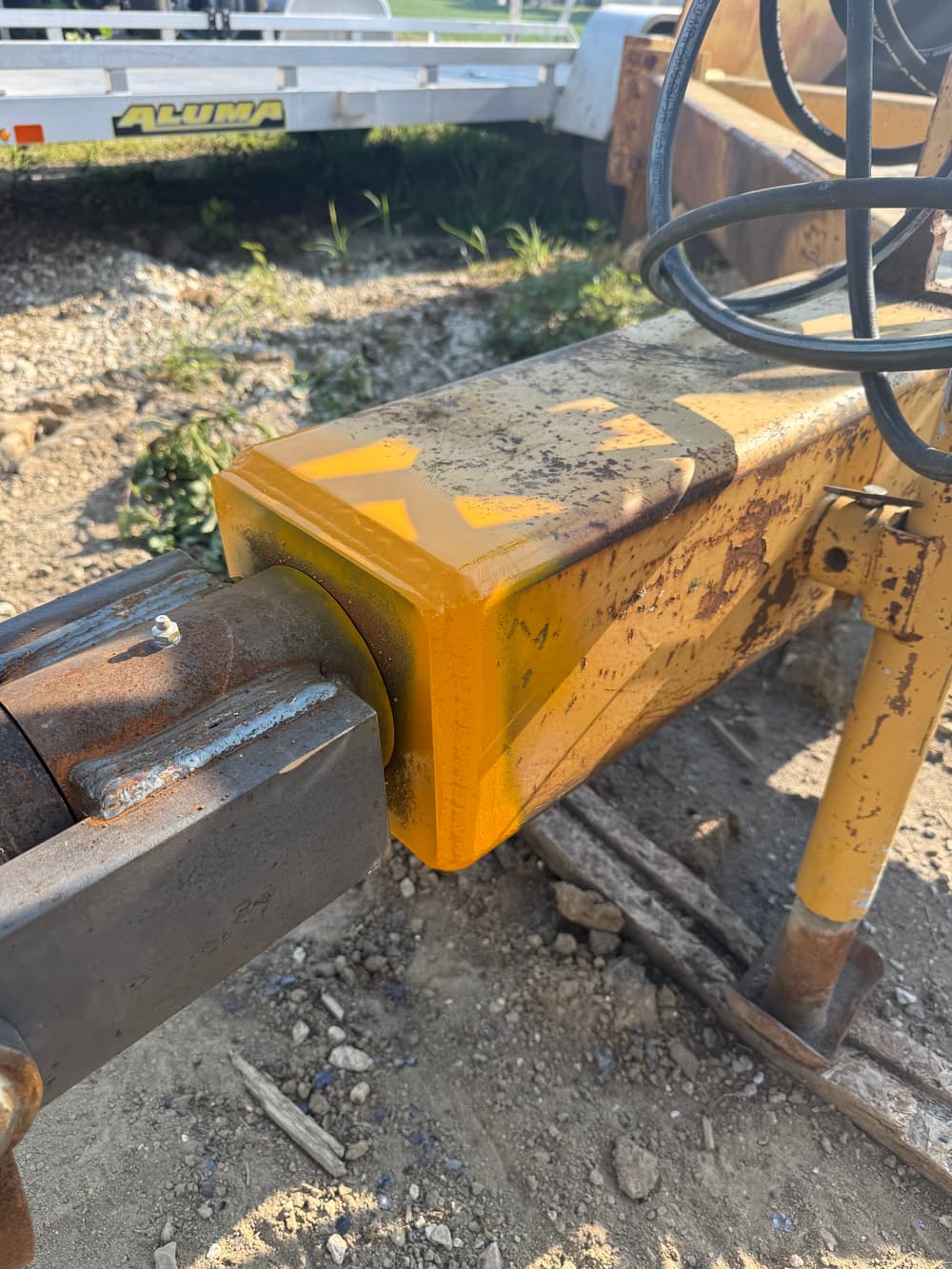 Gallery photos for Worn Out Equipment Hitch Gouged Off and Rewelded in O'Fallon: Image #4